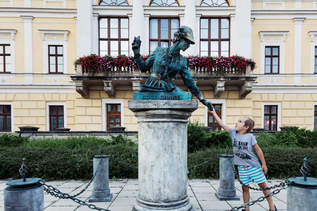 1. ročník festivalu Živé sochy s podporou mesta Spišská Nová Ves