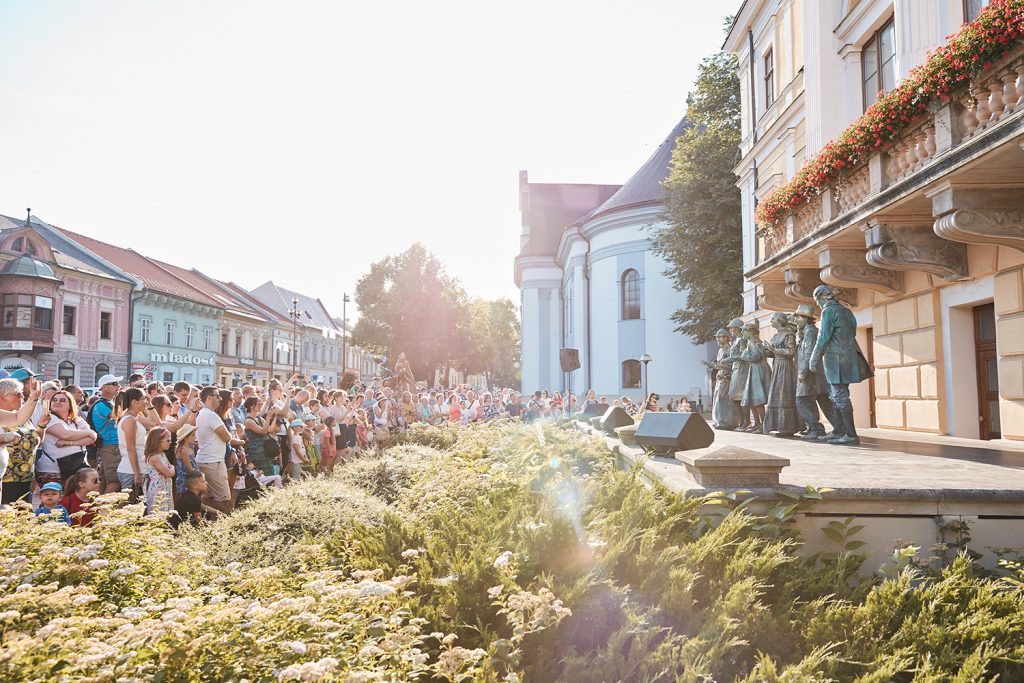 4. ročník medzinárodného festivalu Živé sochy 1. – 2. august